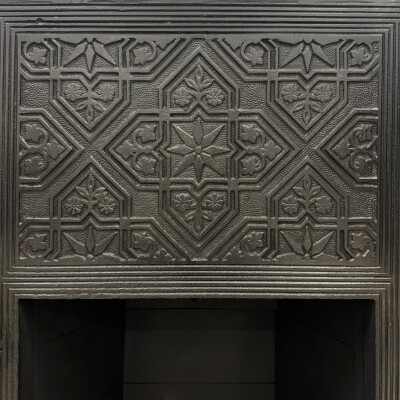 Bishop & Barnards Antique Cast Iron Insert Inspired by Thomas Jeckyll