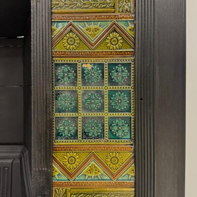 Bishop & Barnards Antique Cast Iron Insert Inspired by Thomas Jeckyll