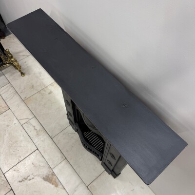 Antique Tiled Cast Iron Combination Fireplace
