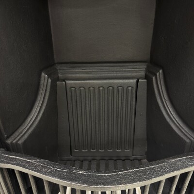 Antique Tiled Cast Iron Combination Fireplace