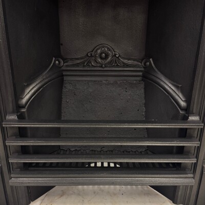 Antique Cast Iron Combination Fireplace