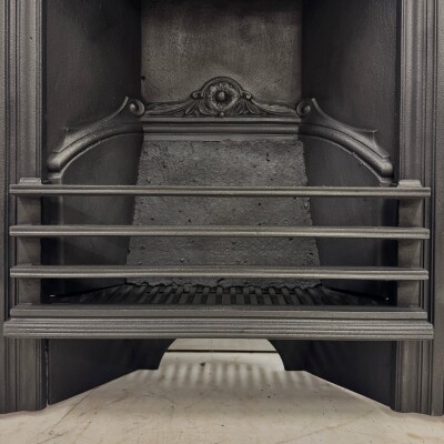 Antique Cast Iron Combination Fireplace