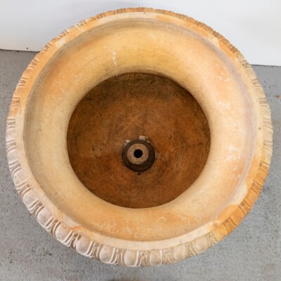 Antique Cast Terracotta Stone Urn | G Jennings