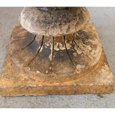 Antique Cast Terracotta Stone Urn | G Jennings