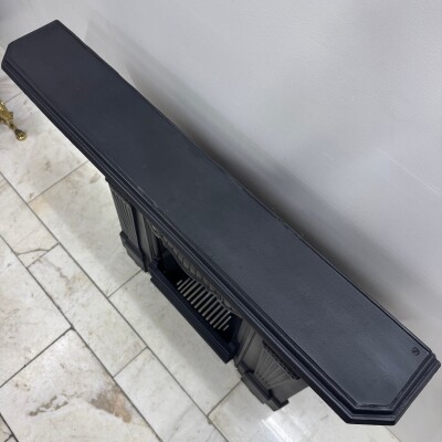 Antique Cast Iron Combination Fireplace