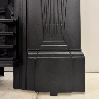 Antique Cast Iron Combination Fireplace