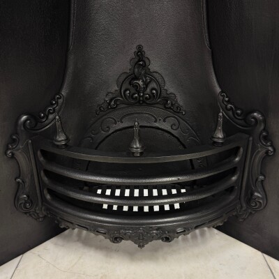 Antique Ornate Victorian Cast Iron Insert
