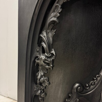 Antique Ornate Victorian Cast Iron Insert