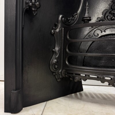 Antique Ornate Victorian Cast Iron Insert
