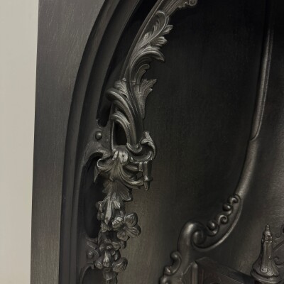 Antique Ornate Victorian Cast Iron Insert