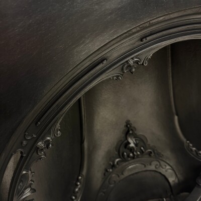 Antique Ornate Victorian Cast Iron Insert