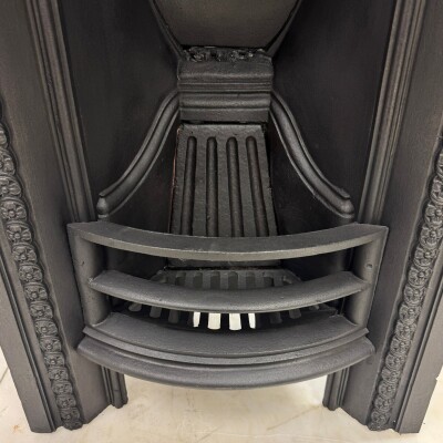 Antique Victorian Cast Iron Arched Insert