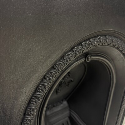 Antique Victorian Cast Iron Arched Insert