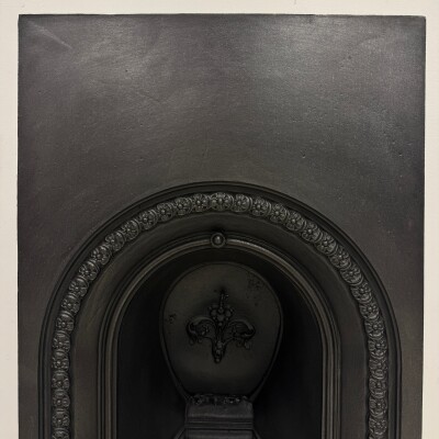 Antique Victorian Cast Iron Arched Insert