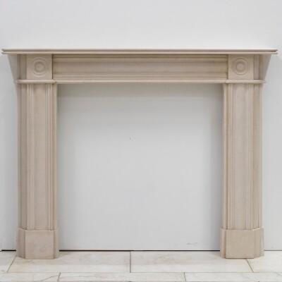 Reclaimed Georgian Style Stone Fireplace Surround