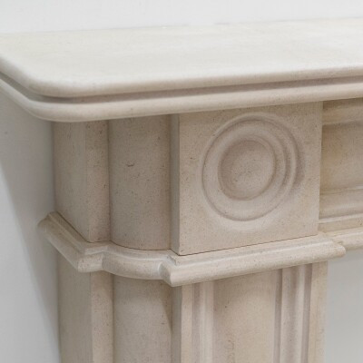 Reclaimed Georgian Style Stone Fireplace Surround