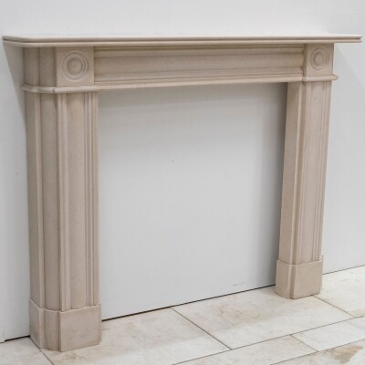 Reclaimed Georgian Style Stone Fireplace Surround