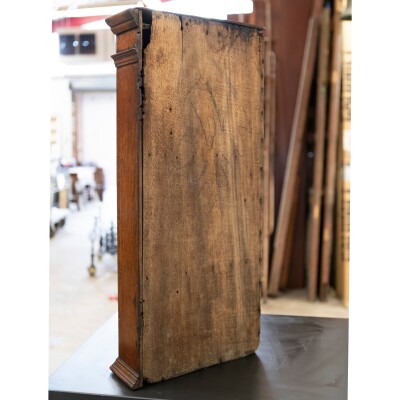 Antique Early 19th Century Oak Corner Cupboard