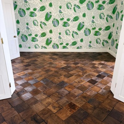 Antique Oak restored tiles