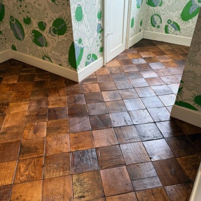 Antique Oak restored tiles