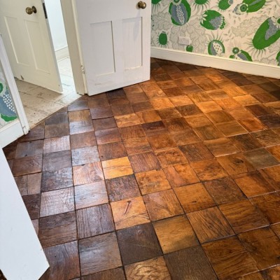 Antique Oak restored tiles
