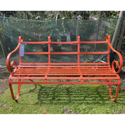 New: Metal Garden Bench