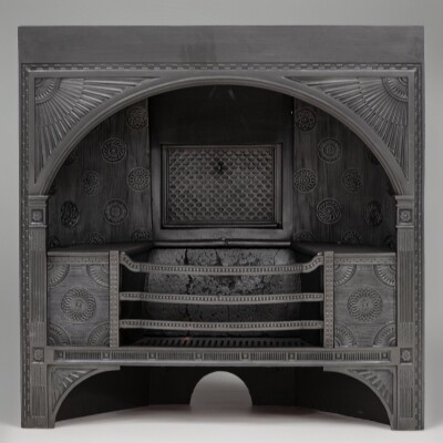 Antique Thomas Jeckyll for Barnard & Bishop Cast Iron Insert