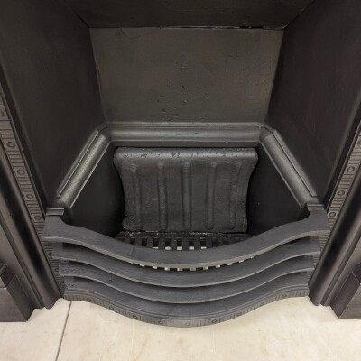 Antique Cast Iron Combination Fireplace