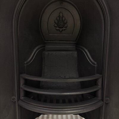 Antique Victorian Cast Iron Arched Insert