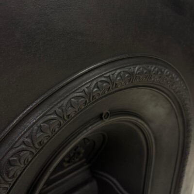 Antique Victorian Cast Iron Arched Insert