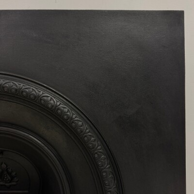 Antique Victorian Cast Iron Arched Insert