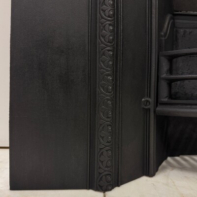 Antique Victorian Cast Iron Arched Insert