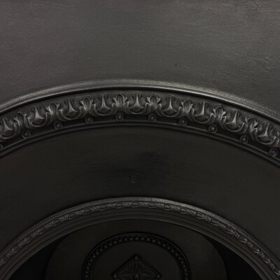 Antique Victorian Cast Iron Arched Insert