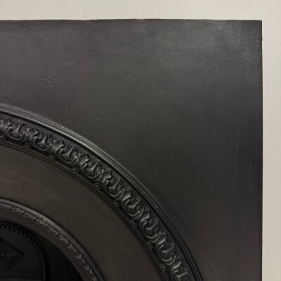 Antique Victorian Cast Iron Arched Insert