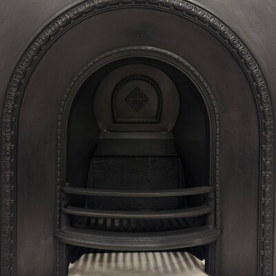 Antique Victorian Cast Iron Arched Insert