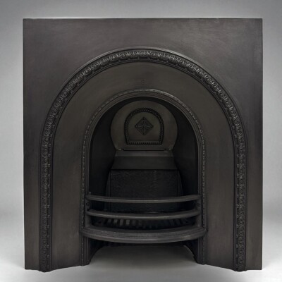 Antique Victorian Cast Iron Arched Insert