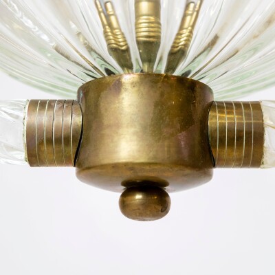 Art Deco Murano Glass Light by Ercole Barovier