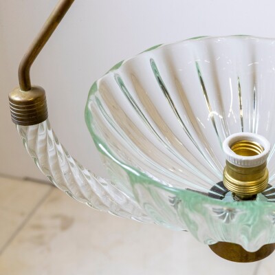 Art Deco Murano Glass Light by Ercole Barovier