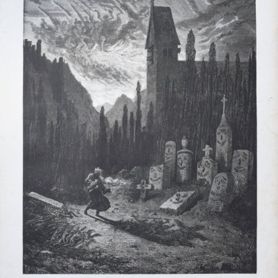 12 Folio Plates from 1866 The Legend of the Wandering Jew after Gustave Doré (14 x 20 in)