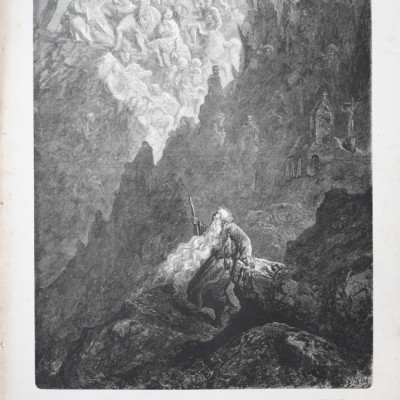 12 Folio Plates from 1866 The Legend of the Wandering Jew after Gustave Doré (14 x 20 in)