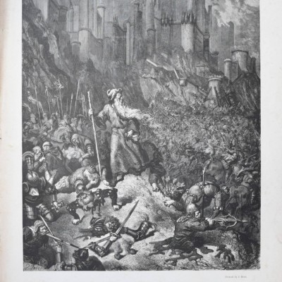12 Folio Plates from 1866 The Legend of the Wandering Jew after Gustave Doré (14 x 20 in)