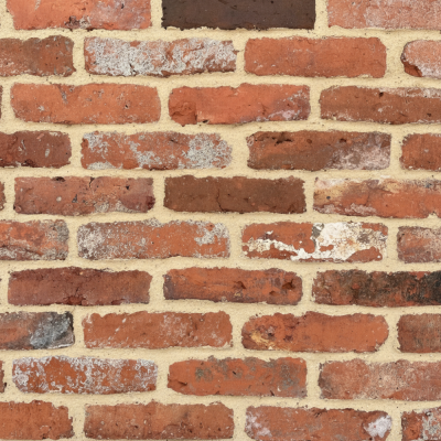 Reclaimed Tudor Handmade Brick Slips - Cut From Real Reclaimed Bricks