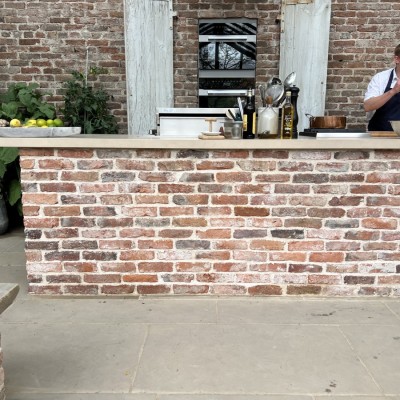 Reclaimed Tudor Handmade Brick Slips - Cut From Real Reclaimed Bricks