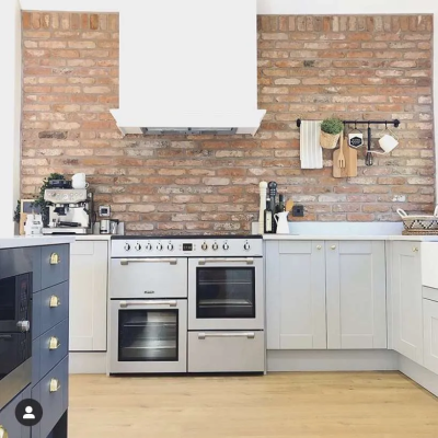 Reclaimed Tudor Handmade Brick Slips - Cut From Real Reclaimed Bricks
