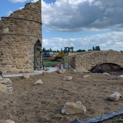 Reclaimed Yorkstone Walling Stone in Bulk Bags