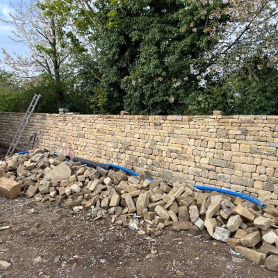 Reclaimed Yorkstone Walling Stone in Bulk Bags