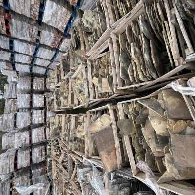 Reclaimed Yorkshire Stone Roof Tiles - Per Ton