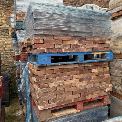 Reclaimed 2” Handmade Brick 