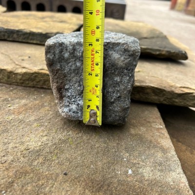 Reclaimed Small Stone 3" x 3" Granite Cobble Setts - Per Bag