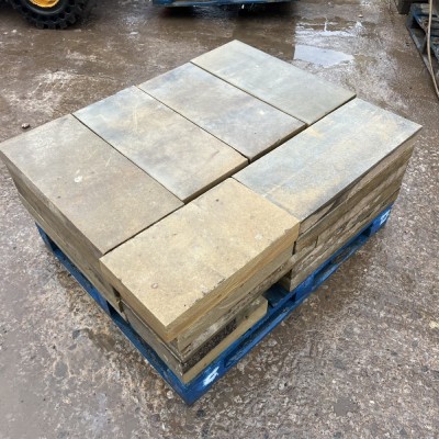 Reclaimed Flat Wall Coping Stones